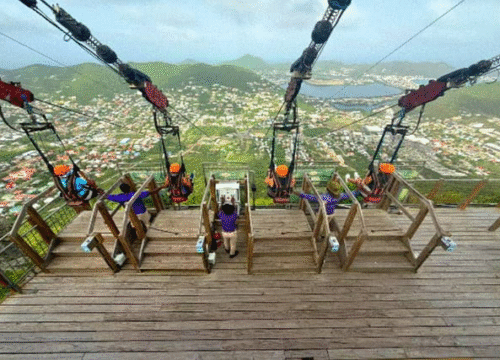 Experience the Flying Dutchman in Sint Maarten: The World’s Steepest Zip Line