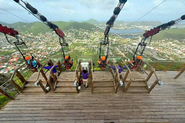 Experience the Flying Dutchman in Sint Maarten: The World’s Steepest Zip Line