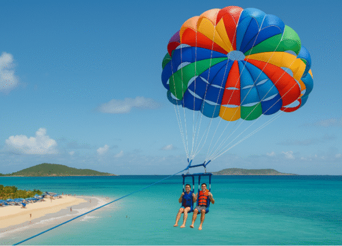 Experience the Thrill of Parasailing in St Martin
